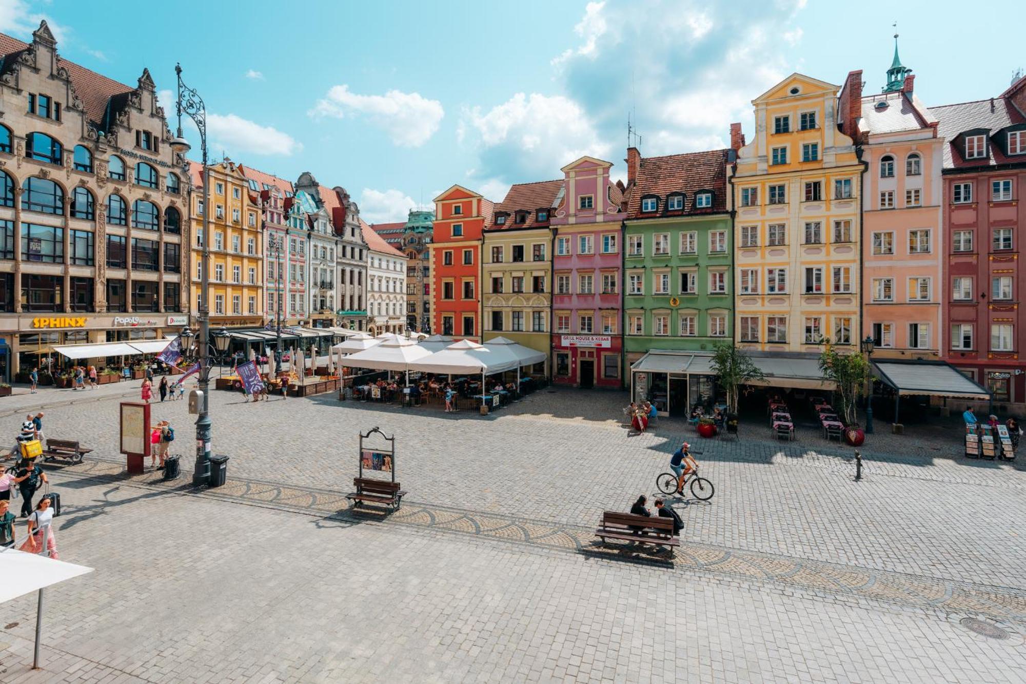 Apartmán Neatspace - Apartament Z Widokiem Na Rynek Vratislav Exteriér fotografie